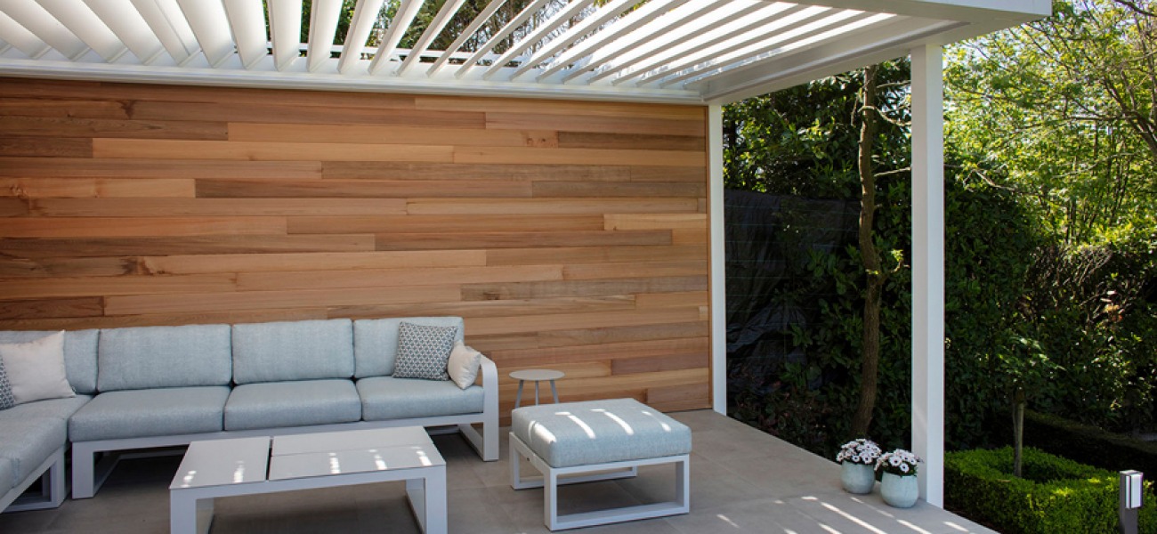 terrasoverkapping pergola in Gent
