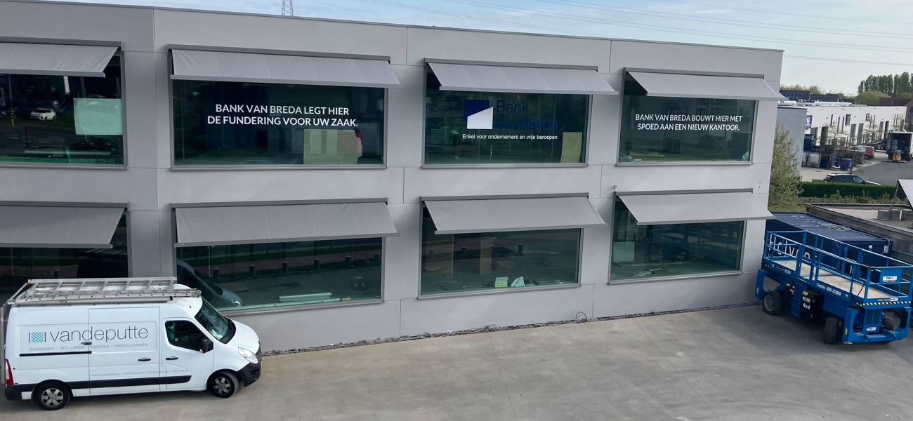 Brustor zonnetent B27 Prestige: locatie: Roeselare
