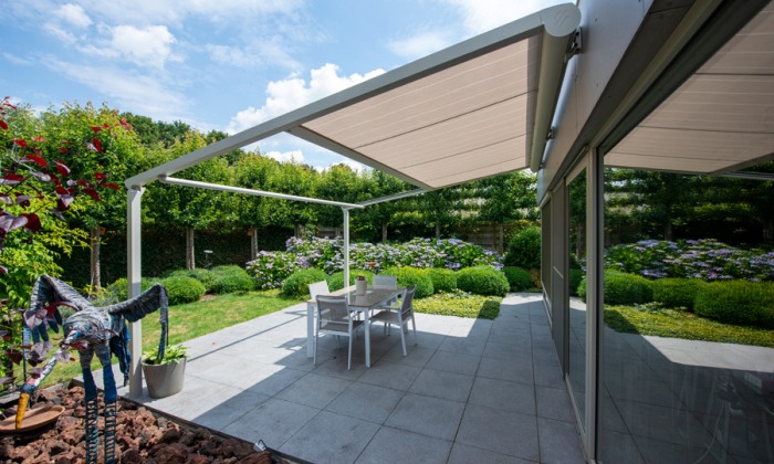 doekterrasoverkapping of pergola