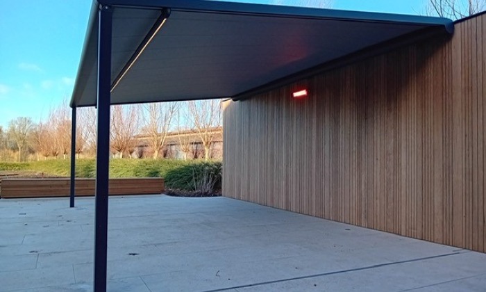doekterrasoverkapping of pergola