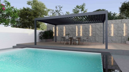 terrasoverkapping of pergola