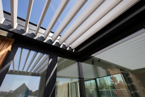 terrasoverkapping lamellendak