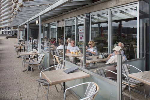 windschermen in Oostende