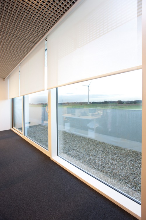 electrische rolgordijnen Luxaflex