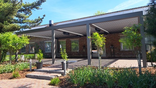 Brustor terrasoverkapping B200XL: locatie Laarne