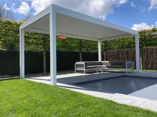 terrasoverkapping lamellendak