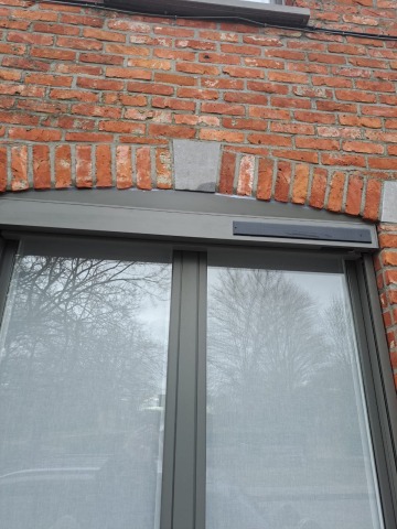 screens op zonne-energie locatie Kortijk