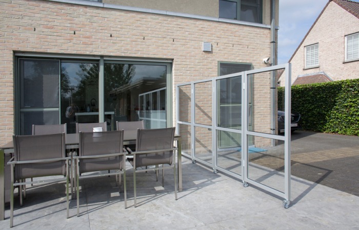 mobiel windscherm