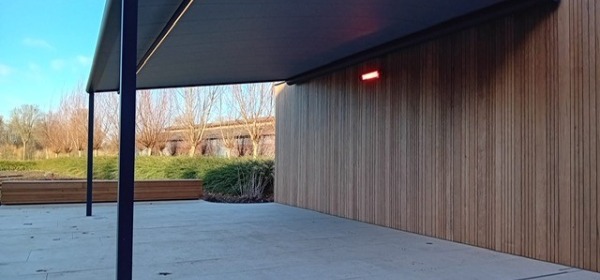 pergola of doekterrasoverkapping in Wevelgem